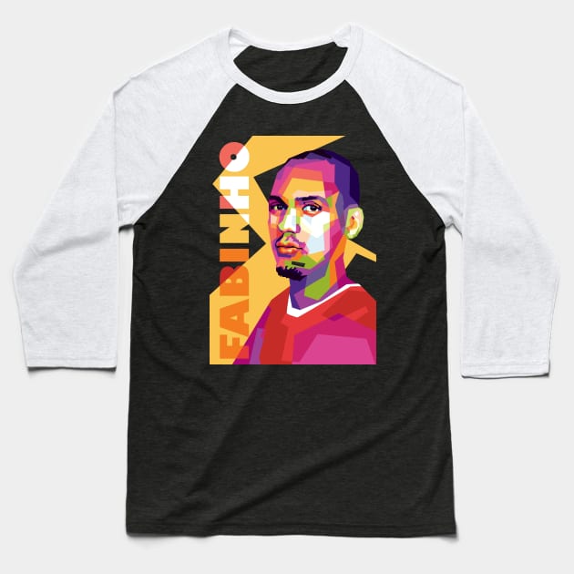 Fabinho Baseball T-Shirt by Danwpap2